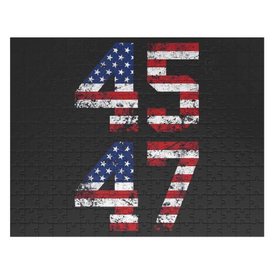 Discover Trump 2024 Jigsaw Puzzles - Supporter Gift