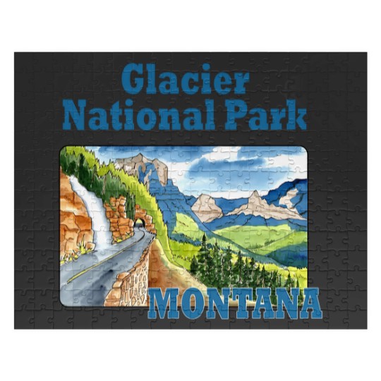 Discover Glacier National Park, Montana - Glacier National Park - Jigsaw Puzzles
