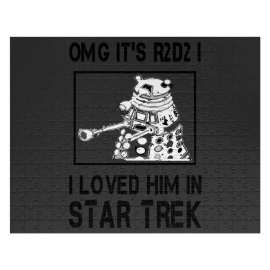Discover OMG its R2D2 Dr Who Funny Essential Jigsaw Puzzles