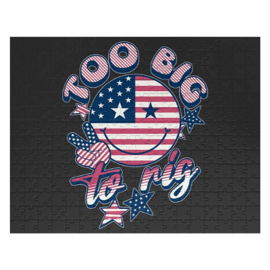 Discover Too big to rig Jigsaw Puzzles, 2024 presidential election Jigsaw Puzzles