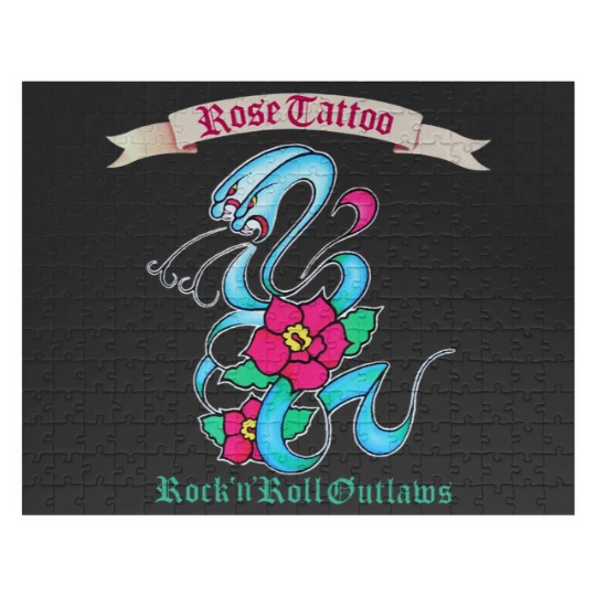 Discover Rose Tattoo Jigsaw Puzzles