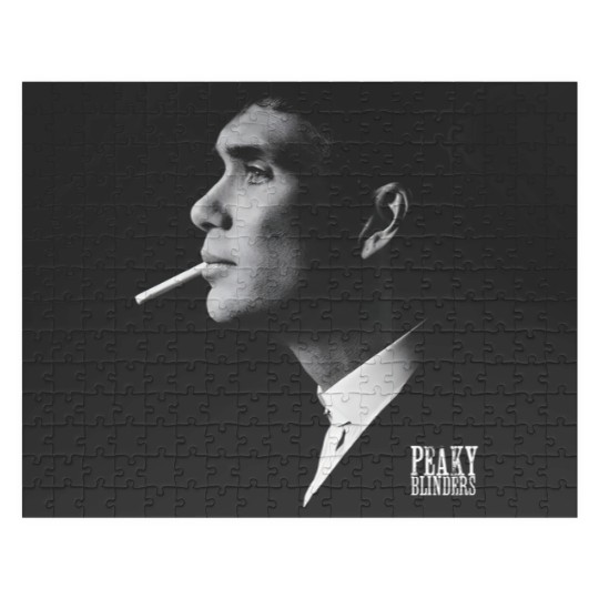 Discover Tommy Shelby Unisex Jigsaw Puzzles, Cillian Murphy, Peaky Blinders, Gangster, TV Show Jigsaw Puzzles