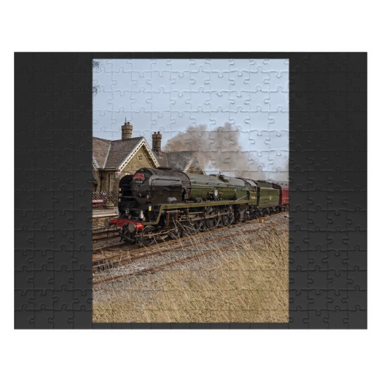 Discover Steam train over Yorkshire moors Jigsaw Puzzles