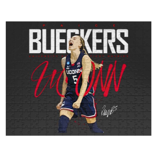 Discover Paige Bueckers - Paige Bueckers College Basketball - Jigsaw Puzzles