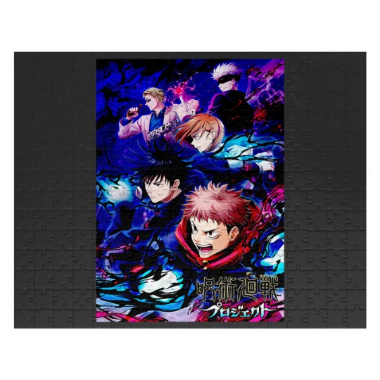 Discover Jujutsu Anime Jigsaw Puzzles