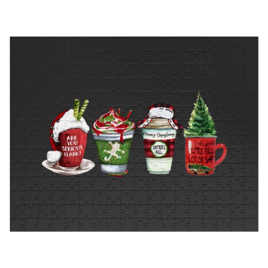 Discover Christmas Coffee Jigsaw Puzzle