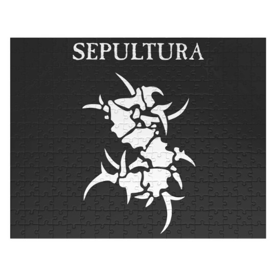 Discover Merchandise of Sepultura Classic Jigsaw Puzzles, Sepultura Heavy Metal Band Jigsaw Puzzles