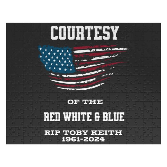 Discover In Memory of Toby Keith 1961-2024 Jigsaw Puzzle
