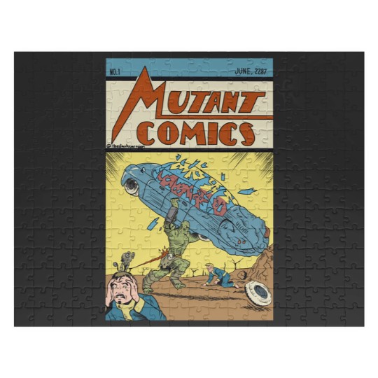 Discover Mutant Comics Jigsaw Puzzles - Falllout - Jigsaw Puzzles