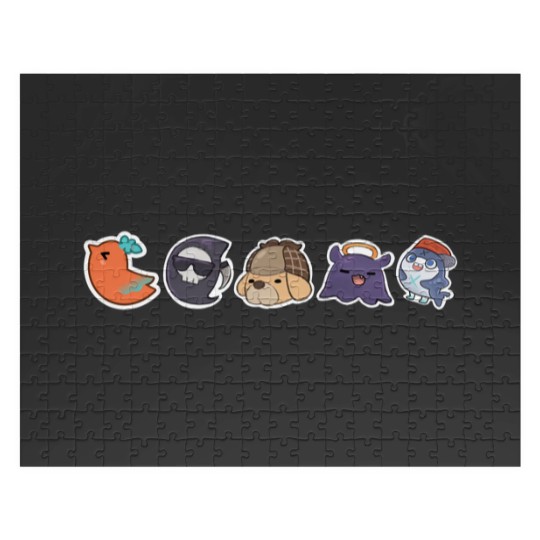 Discover HoloMyth Mascots pack - Hololive Jigsaw Puzzles