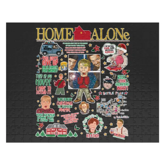 Discover Jigsaw Puzzle - Home Alone Theme - 90s Christmas Movie
