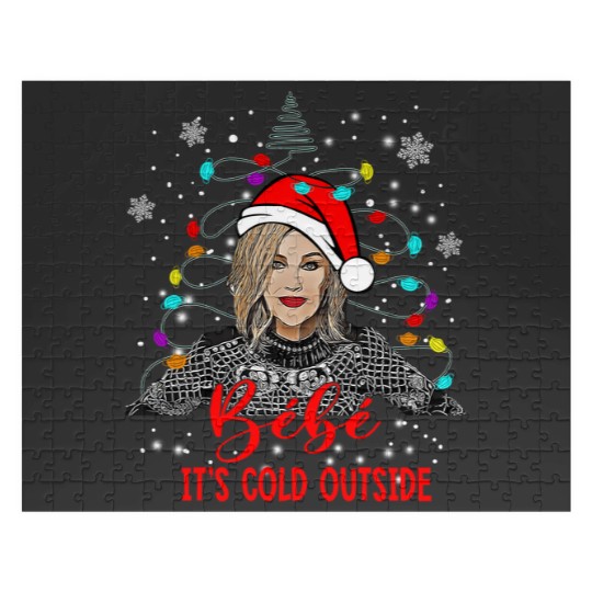 Discover Bebe Cold Outside Christmas Jigsaw Puzzles - Moira Rose Schitt's Creek Collection