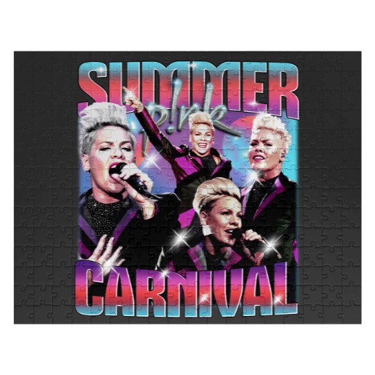 Discover Pink Singer 2024 Tour Jigsaw Puzzle