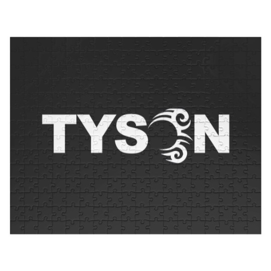 Discover Mike Tyson Tattoo Graphic Unisex Jigsaw Puzzles