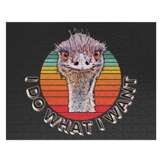 Discover Emmanuel the Emu, Emmanuel Don't Do It Jigsaw Puzzles
