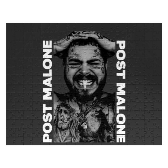 Discover Post Malone Jigsaw Puzzle - Tour Merchandise