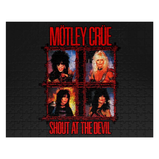 Discover Mtley Cre Shout At The Devil Wire Jigsaw Puzzles