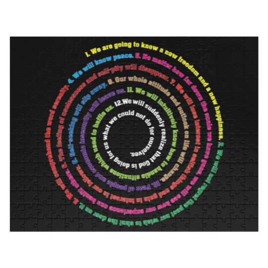 Discover Aa 12 Step Recovery Definition Of Insanity Jigsaw Puzzles