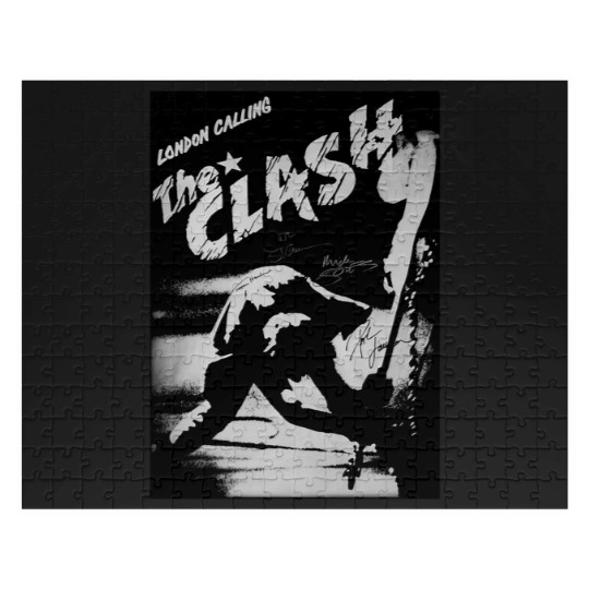 Discover The Clash Jigsaw Puzzles, London Calling Clash Vintage Unisex Jigsaw Puzzles