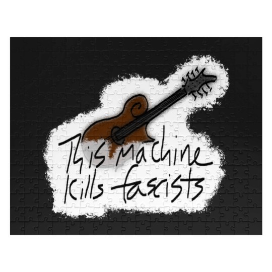 Discover Mandolin This Machine Kills Fascists Jigsaw Puzzles