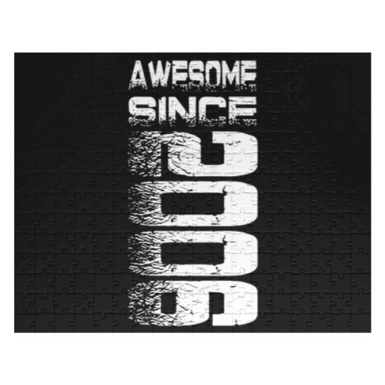 Discover Awesome Since Vintage 2006 Birthday Jigsaw Puzzles