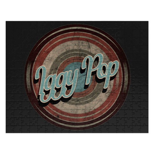 Discover iggy pop vintage dim Jigsaw Puzzles Jigsaw Puzzles