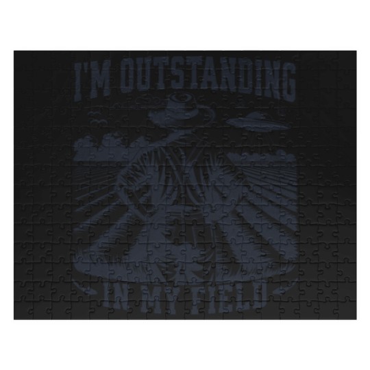 Discover I'M Outstanding In My Field Jigsaw Puzzles