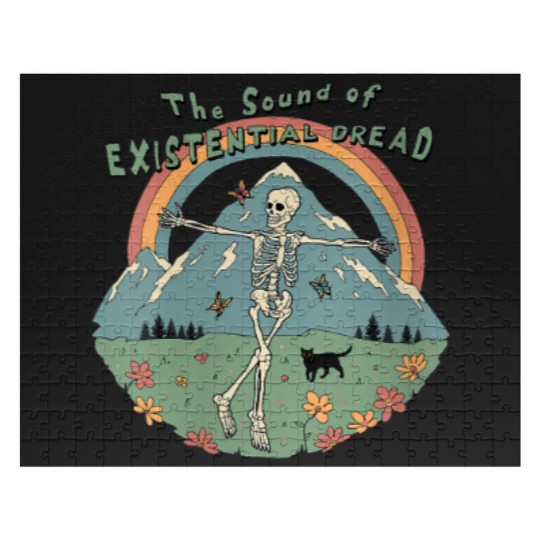 Discover Womens The Sound of Existential Dread Jigsaw Puzzles