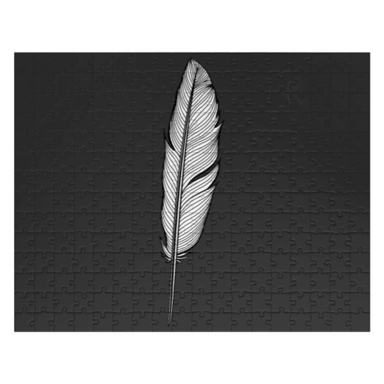 Discover 04 feather 4 png vectorstock 7188867 Jigsaw Puzzles