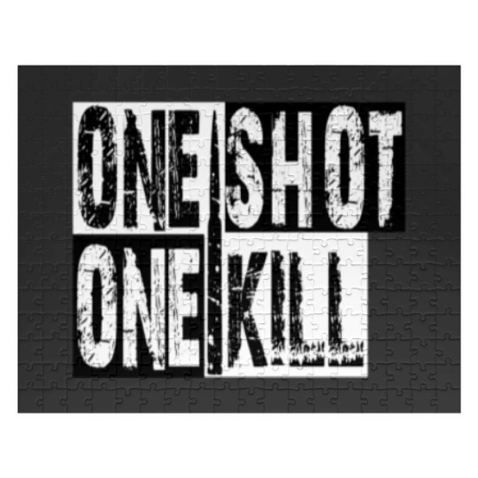 Discover ONE SHOT ONE KILL Jigsaw Puzzles