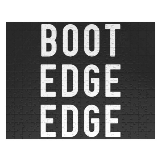 Discover Pete Boot edge edge Jigsaw Puzzles
