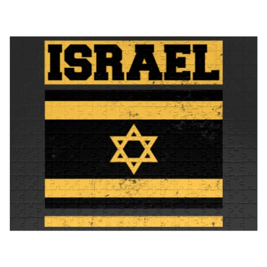 Discover Jewish Joke Patriotic Israeli Flag Gift Jigsaw Puzzles