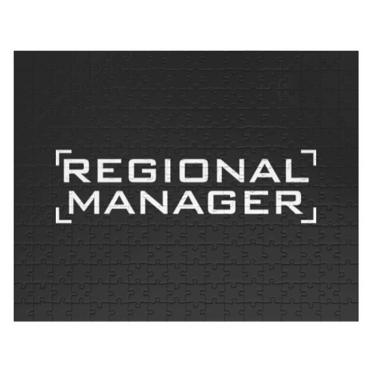 Discover Regional Manager Gift Office Supervisor Shift Jigsaw Puzzles
