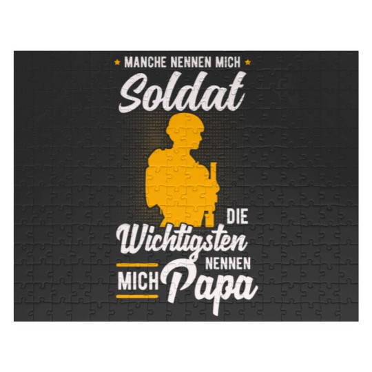 Discover Soldier Soldiers Military Union Gift Gift Idea Jigsaw Puzzles