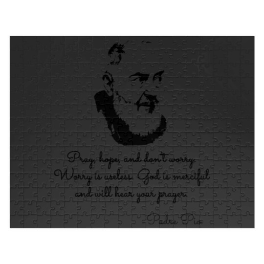 Discover Padre Pio Quotes Jigsaw Puzzles