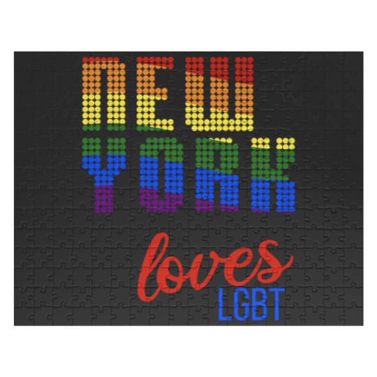 Discover New York loves LGBT Jigsaw Puzzles