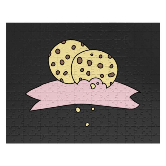 Discover Cookies Chocolate Bakery Hand Drawn Doodle Jigsaw Puzzles