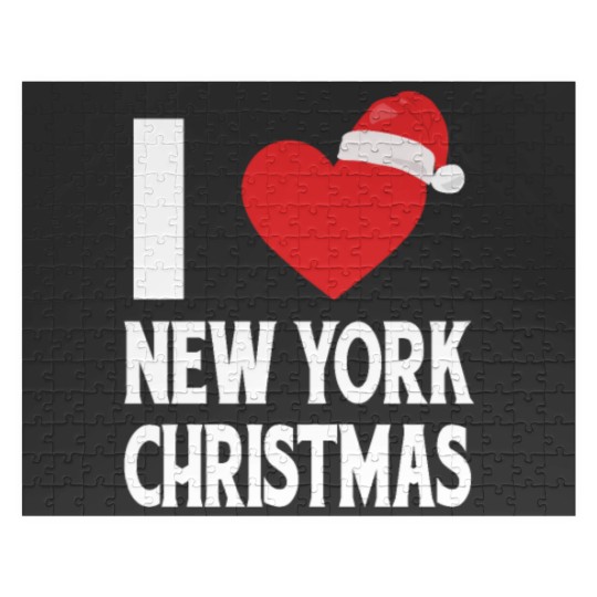 Discover Christmastime is here in New York City Jigsaw Puzzles