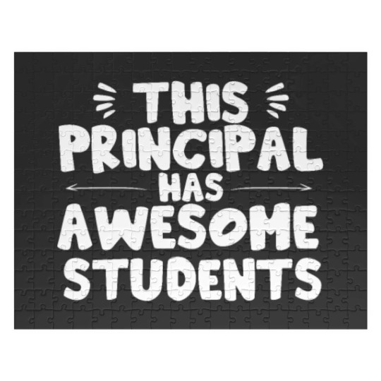 Discover This Principal Has Awesome Students School Jigsaw Puzzles