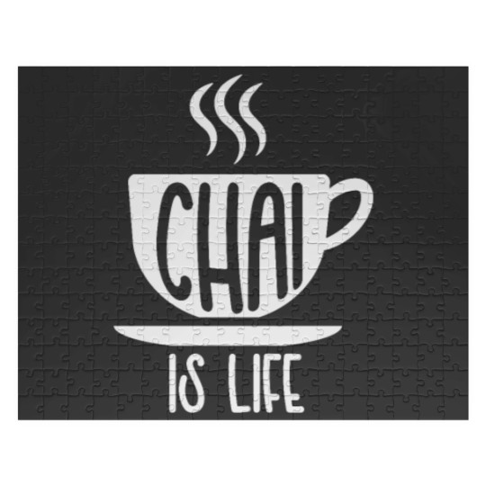 Discover Chai Spice Tea Coffee Lover Black Tea Masala Milk Jigsaw Puzzles