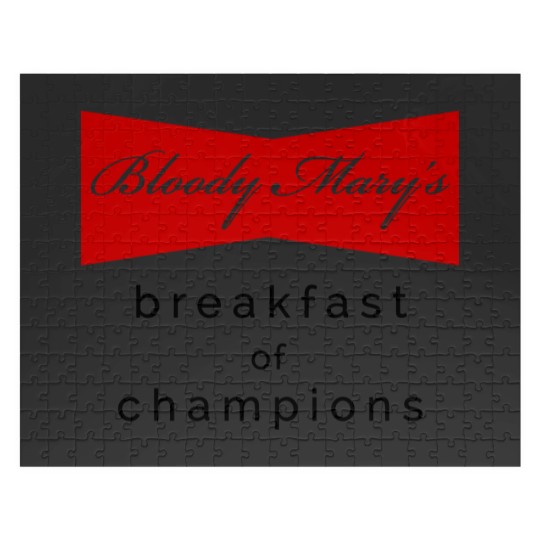 Discover Bloody Mary's Breakfast Of Champions Jigsaw Puzzles
