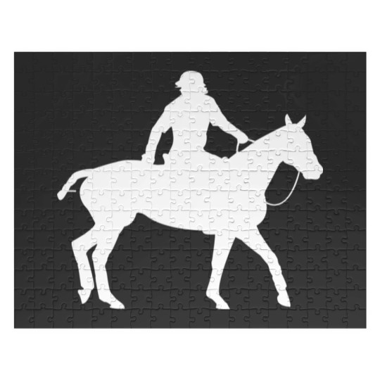 Discover Horse Rider Pocket Design Jigsaw Puzzle for Horse Lovers