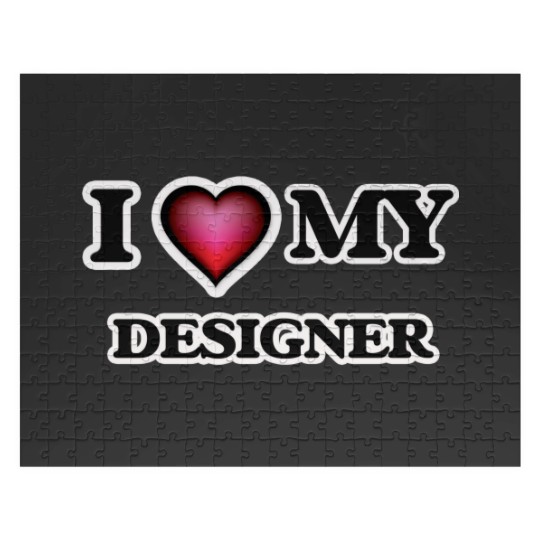 Discover I love my Designer Jigsaw Puzzles