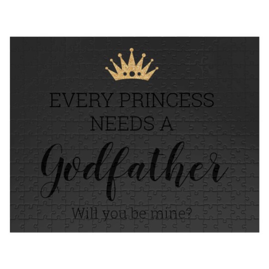 Discover Every Princess Needs A Godfather Proposal Jigsaw Puzzles