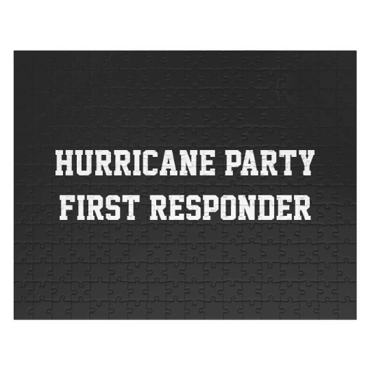 Discover Hurricane Party First Responder Jigsaw Puzzles