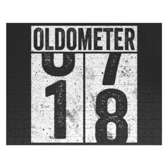 Discover 18 Years Old Oldometer Essential Jigsaw Puzzles