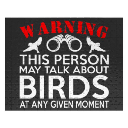 Discover May Talk About Birds Funny Birdwatching Jigsaw Puzzles