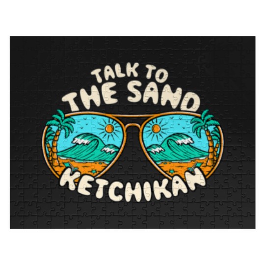Discover Talk To The Sand Ketchikan Summer Alaska Tropical Jigsaw Puzzles
