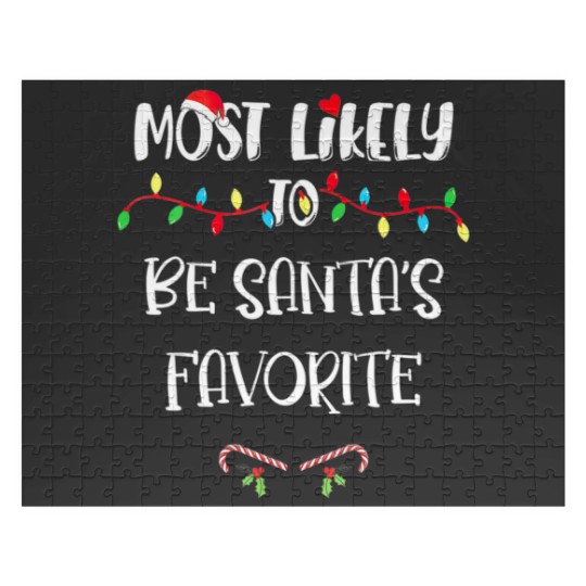 Discover Most Likely To Christmas Be Santa’S Favorite Famil Jigsaw Puzzles