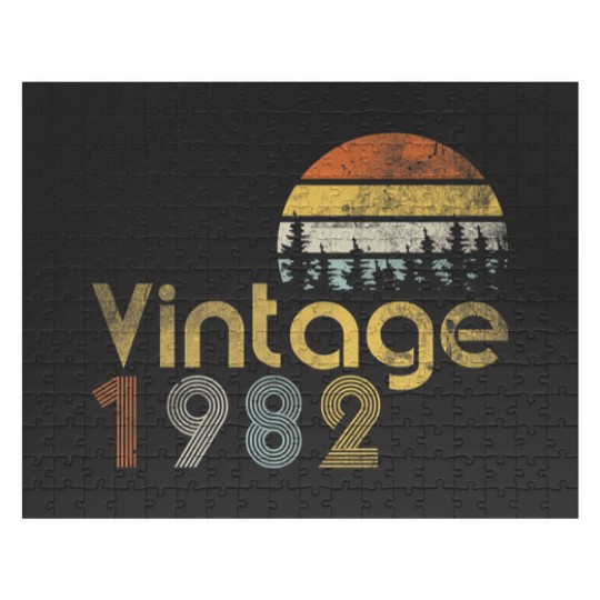 Discover 40Th Birthday Vintage Forest 1982 Jigsaw Puzzles